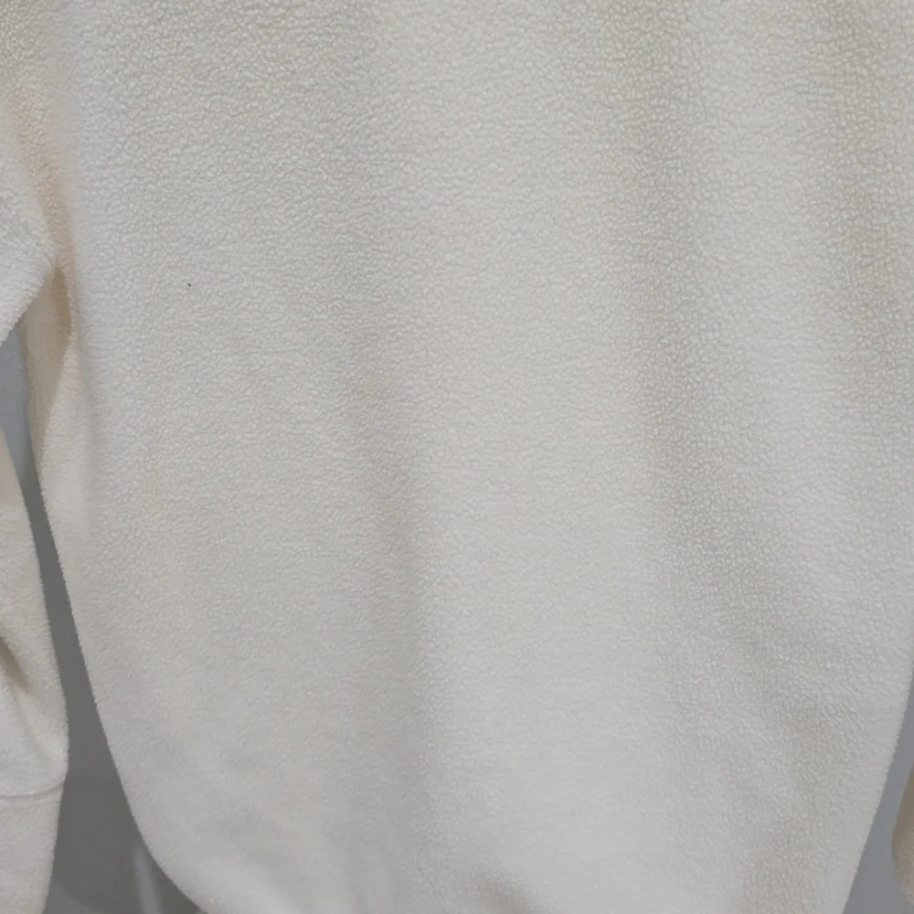 Vineyard Vines Women's Cream Grey Quilted Fleece Pullover Half Zip Womens XXS - Picture 12 of 14